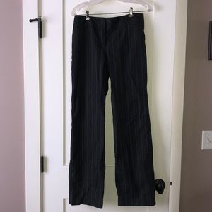 Loft Pinstripe Dress Pants